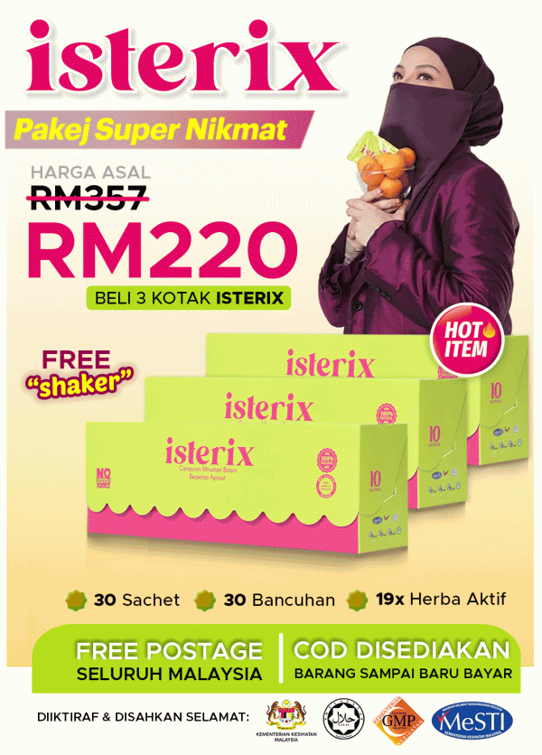 ISTERIX (3 KOTAK ISTERIX)